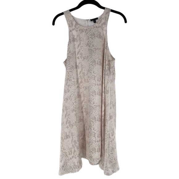 ATM Snake Print 100% Silk Minidress - Picture 1 of 9